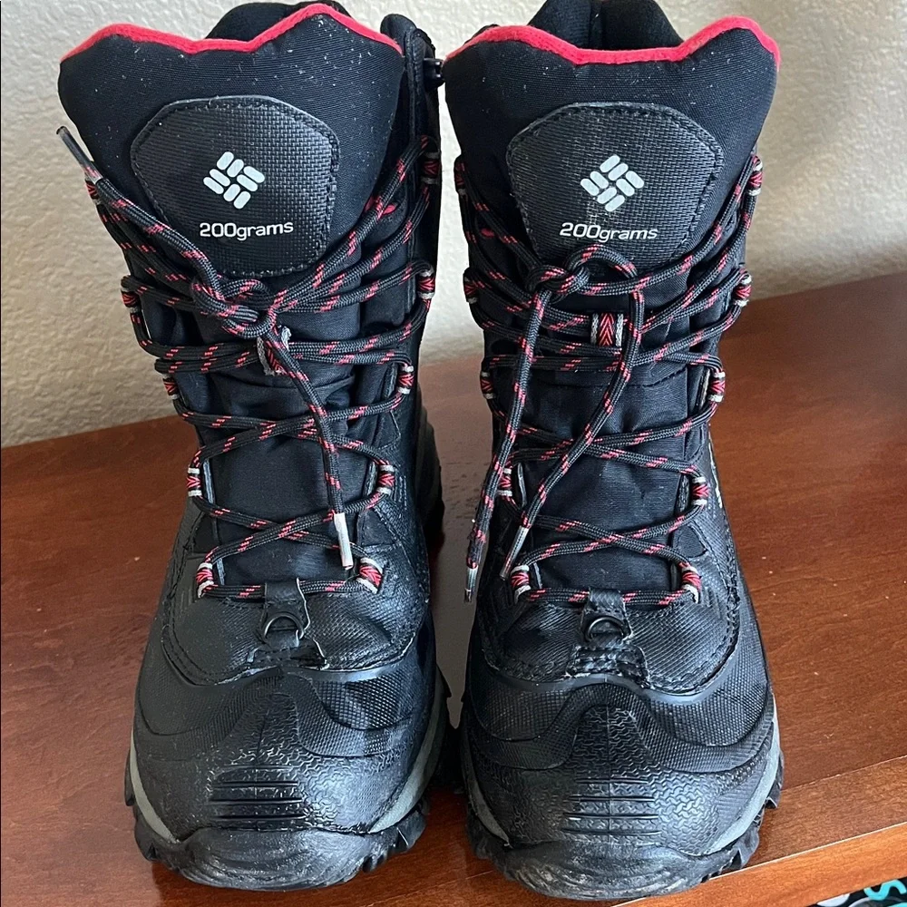 Columbia Black and Red Insulated Boots - Picture 8 of 13